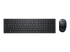 Dell Pro KM5221W - Keyboard and mouse set - Top